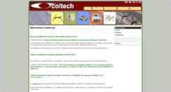 Desktop Screenshot of coltech.es