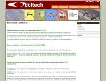 Tablet Screenshot of coltech.es